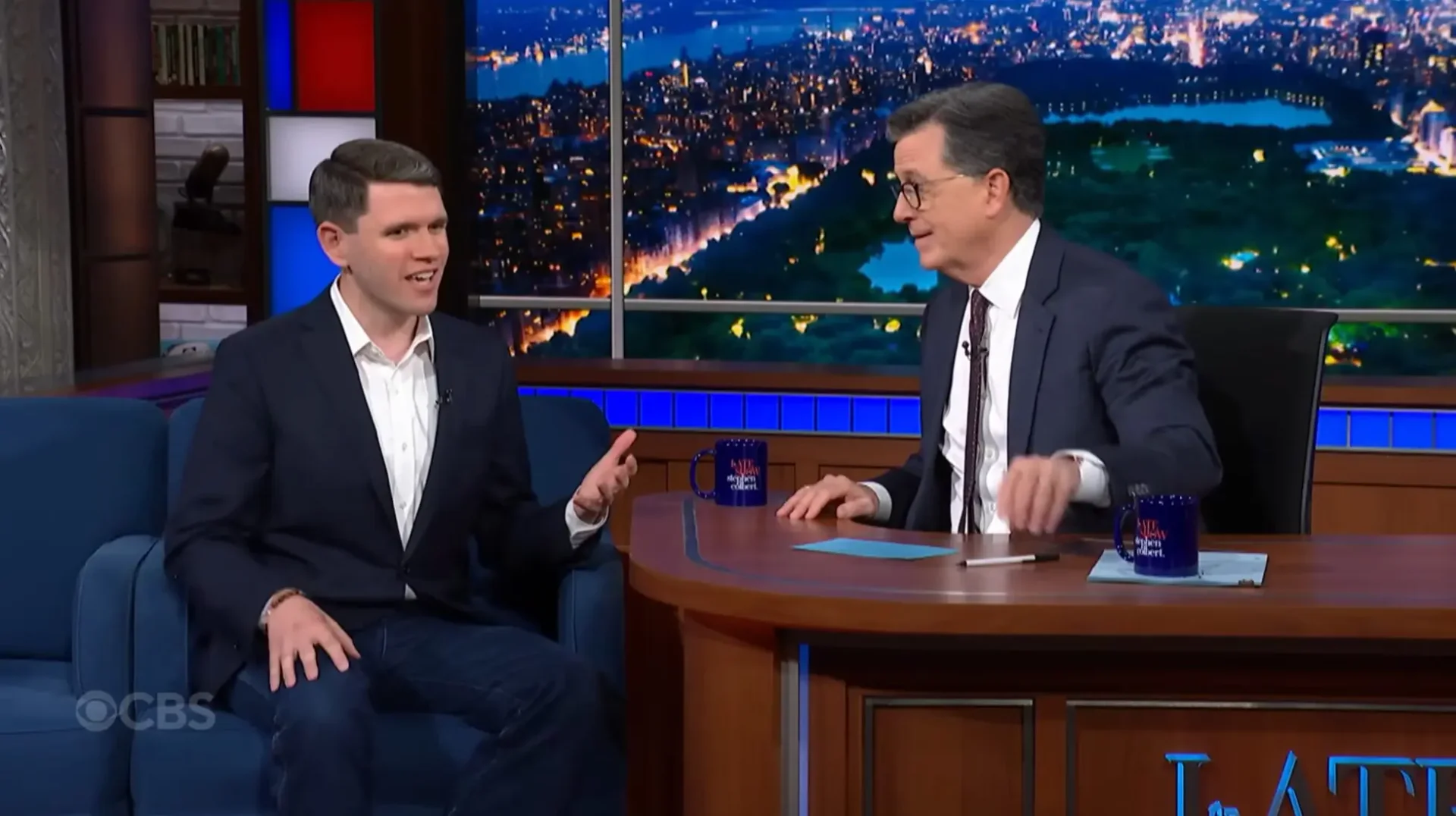 James Talarico on Stephen Colbert's show