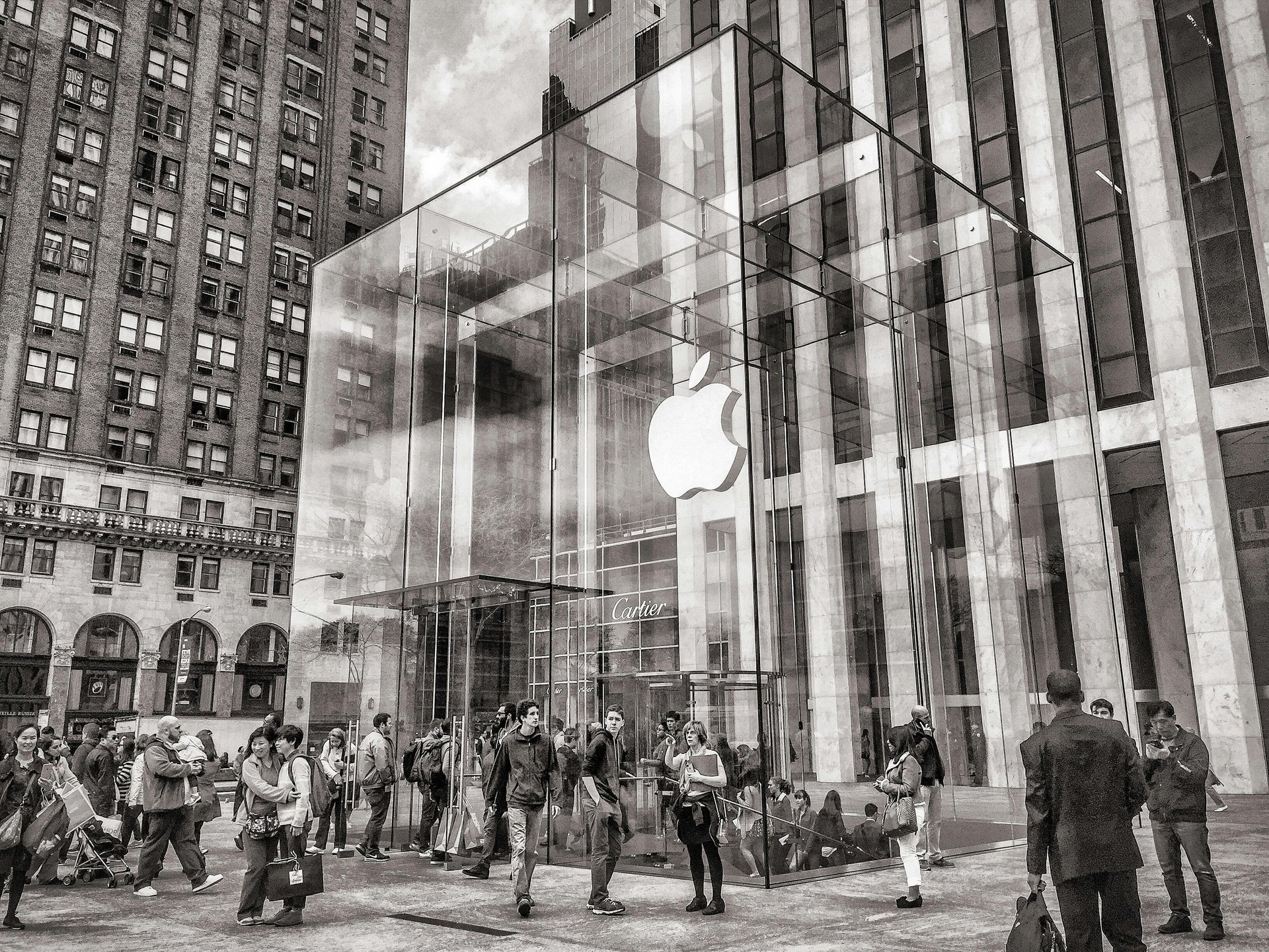 Apple store in New York